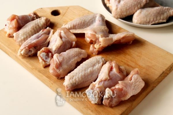 Куриные крылышки с хрустящей корочкой на сковороде