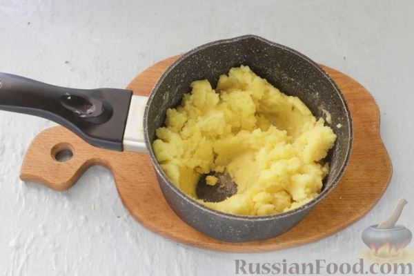 Клёцки из картофеля с жареным луком