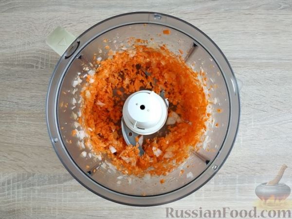 Печёночные оладьи с морковью